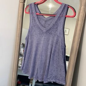 Purple Babydoll Tank